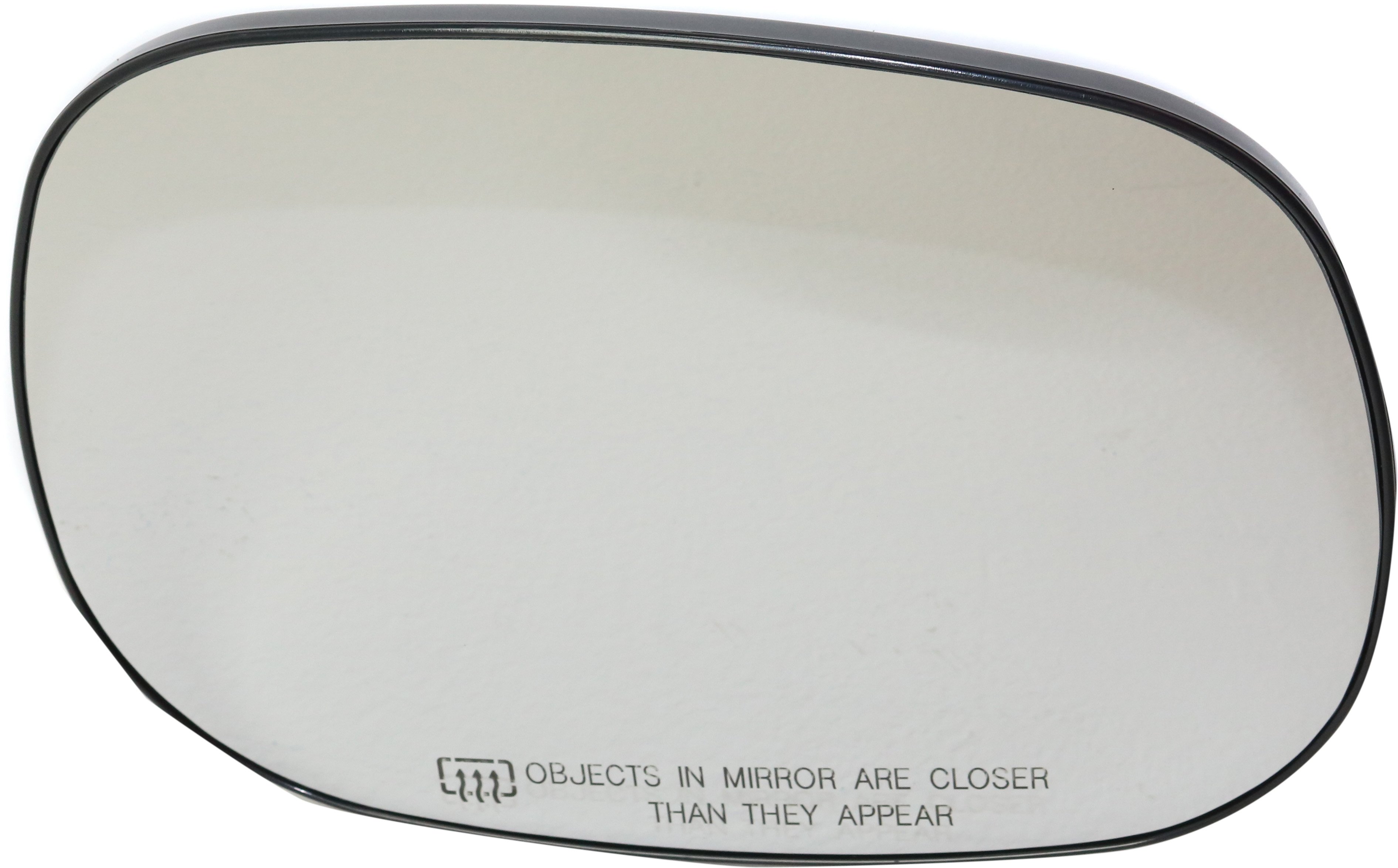 Heated Mirror Glass for Dodge Dakota (1997-2000) and Durango (1998-2003), Right (Passenger), 6 x 9 in., with Backing Plate, Replacement