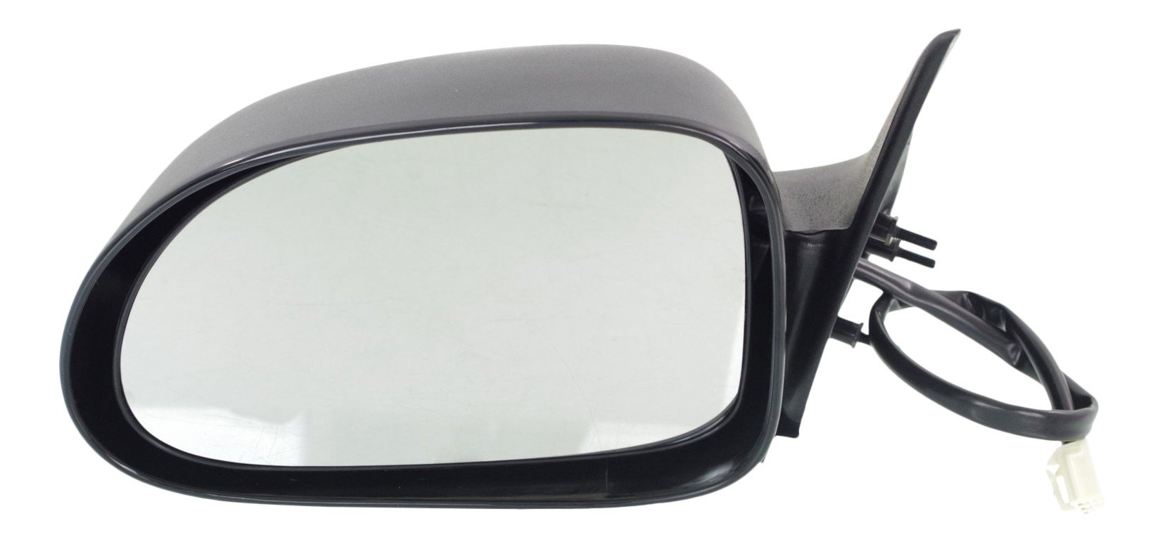 Power Mirror for Dodge Dakota 1997-2000, Left (Driver), Non-Folding, Non-Heated, Textured, 5 x 7 in., Replacement
