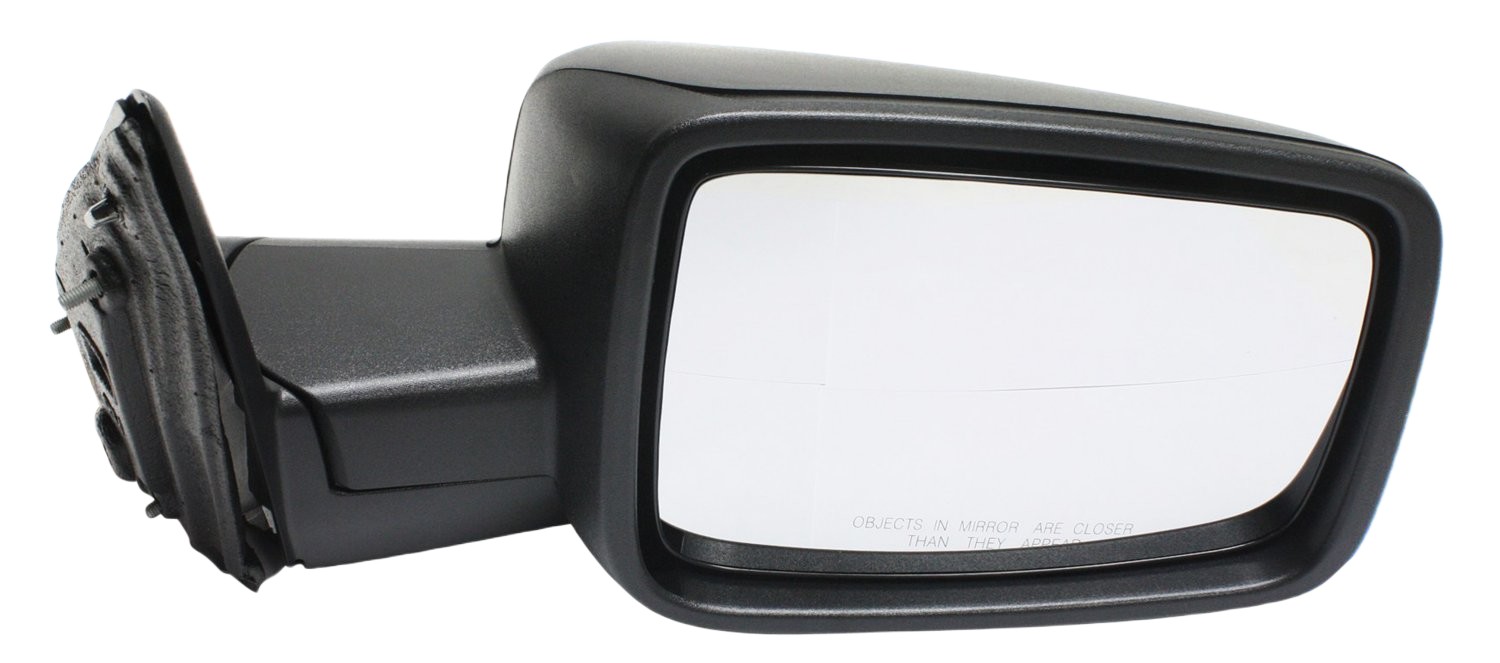 Manual Adjust Mirror for Dodge Ram 1500 Pickup (2013-2018); Ram 2500/3500 Pickup (2013-2022); Including Ram 1500 Classic (2019-2022), Right (Passenger) Side, Non-Towing, Manual Folding, Non-Heated, Textured, Replacement