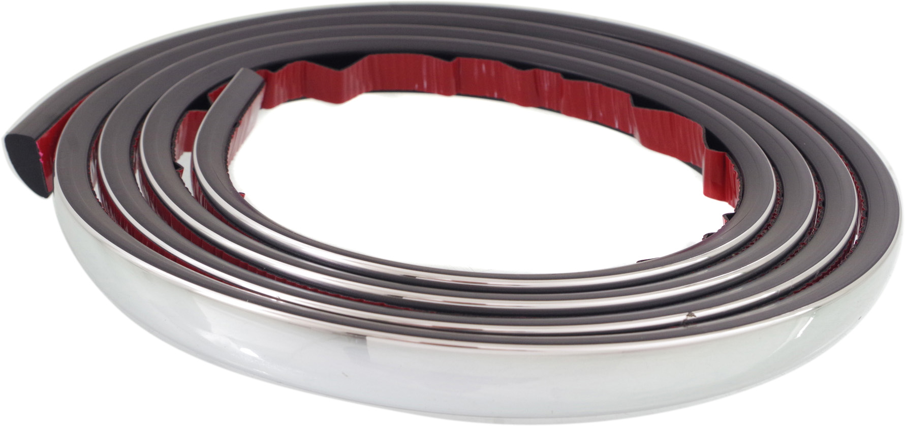 Rear Bumper Molding Impact Strip for 1992-1994 Grand Marquis, Durable Plastic, Brilliant Chrome Finish, Replacement