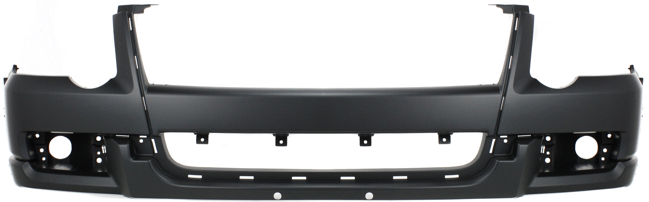 Upper Front Bumper Cover for Ford Explorer 2006-2010, Primed (Ready to Paint), for Eddie Bauer/XLT Models, Replacement