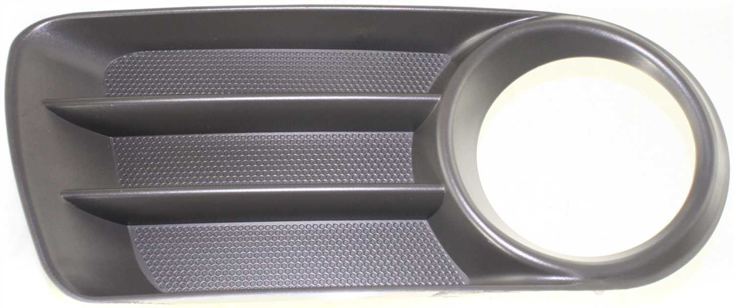 Front Fog Light Molding for Ford Explorer 2002-2005 Right (Passenger), Primed (Ready to Paint), with Fog Light Hole, Excludes XLS Model, Replacement