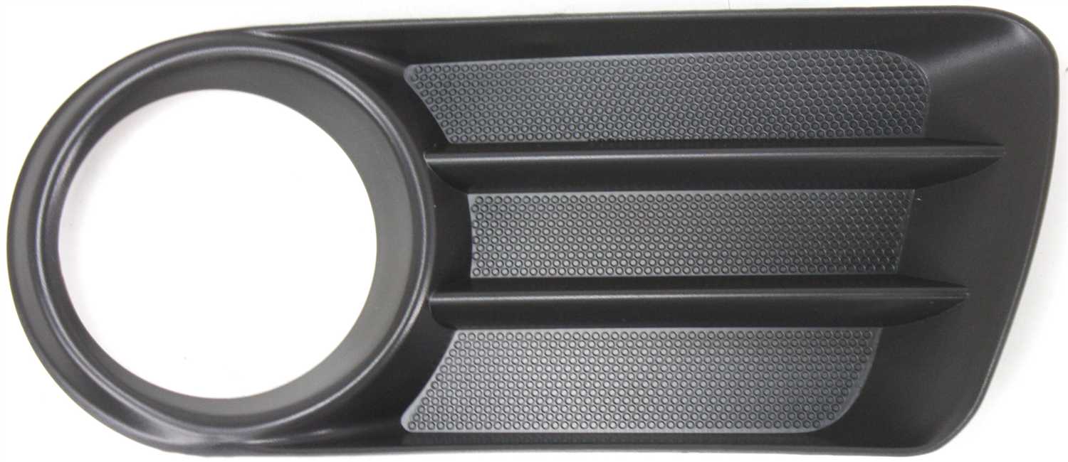 Front Fog Light Molding for Ford Explorer 2002-2005, Left (Driver), Primed (Ready to Paint), with Fog Light Hole, Excluding XLS Model, Replacement