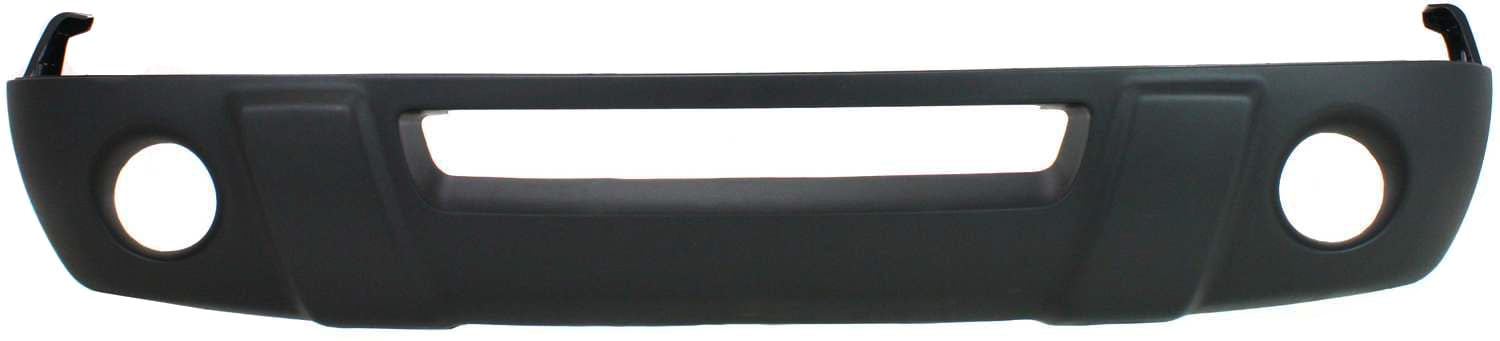 Front Lower Valance Panel, Textured for Ford Ranger XL/XLT Models 2001-2003, Without FX4 Off-Road Package, With Fog Light Holes, Replacement