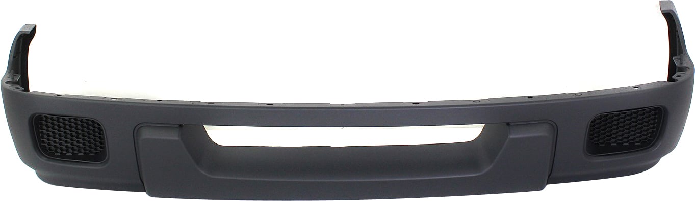 Front Lower Valance Panel for Ford Ranger 2004-2005, Textured, 4WD (Four-Wheel Drive), Excludes STX Model, Without Fog Light Holes, Replacement