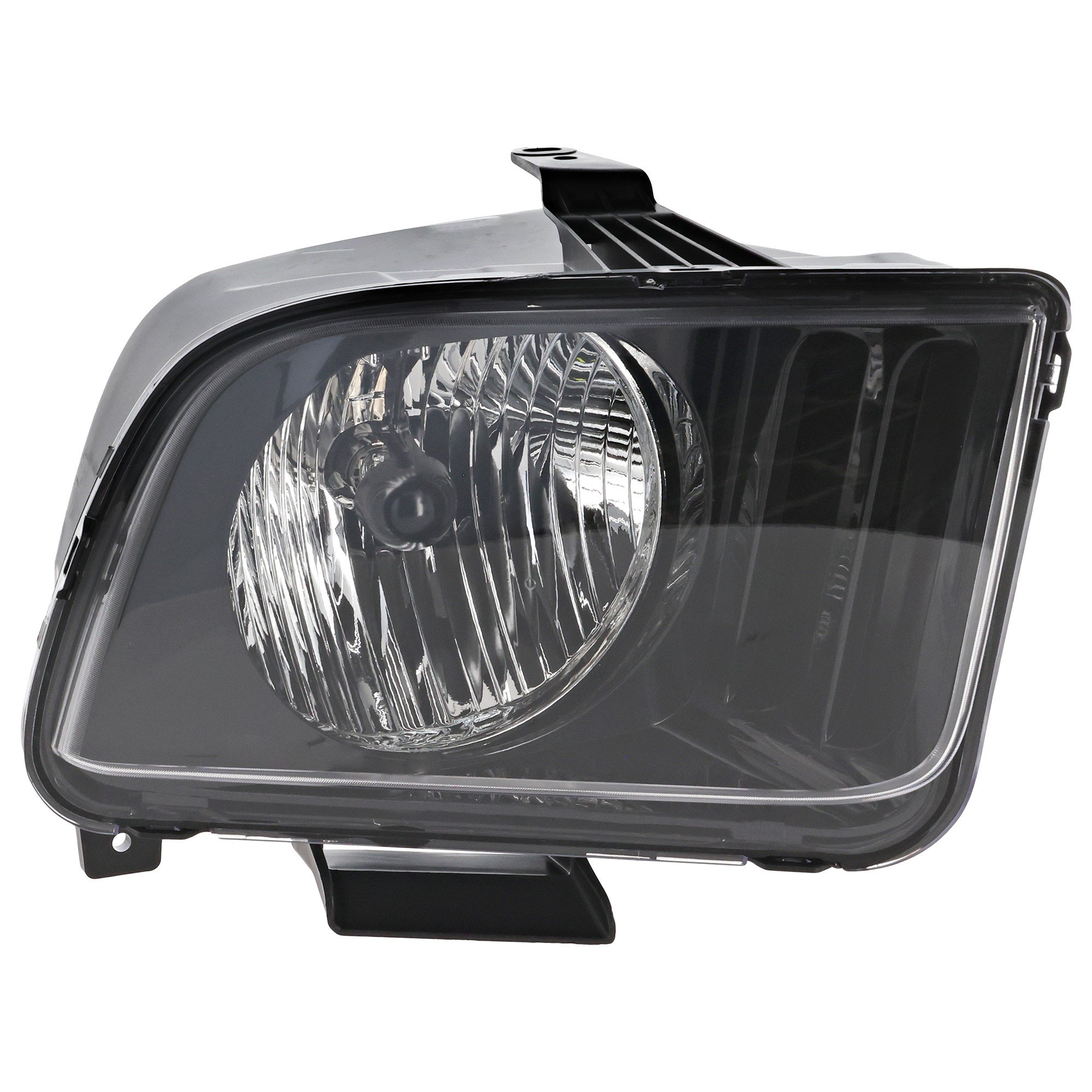 Headlight Assembly for Ford Mustang 2005-2006, Right (Passenger), Halogen, Replacement (CAPA Certified)