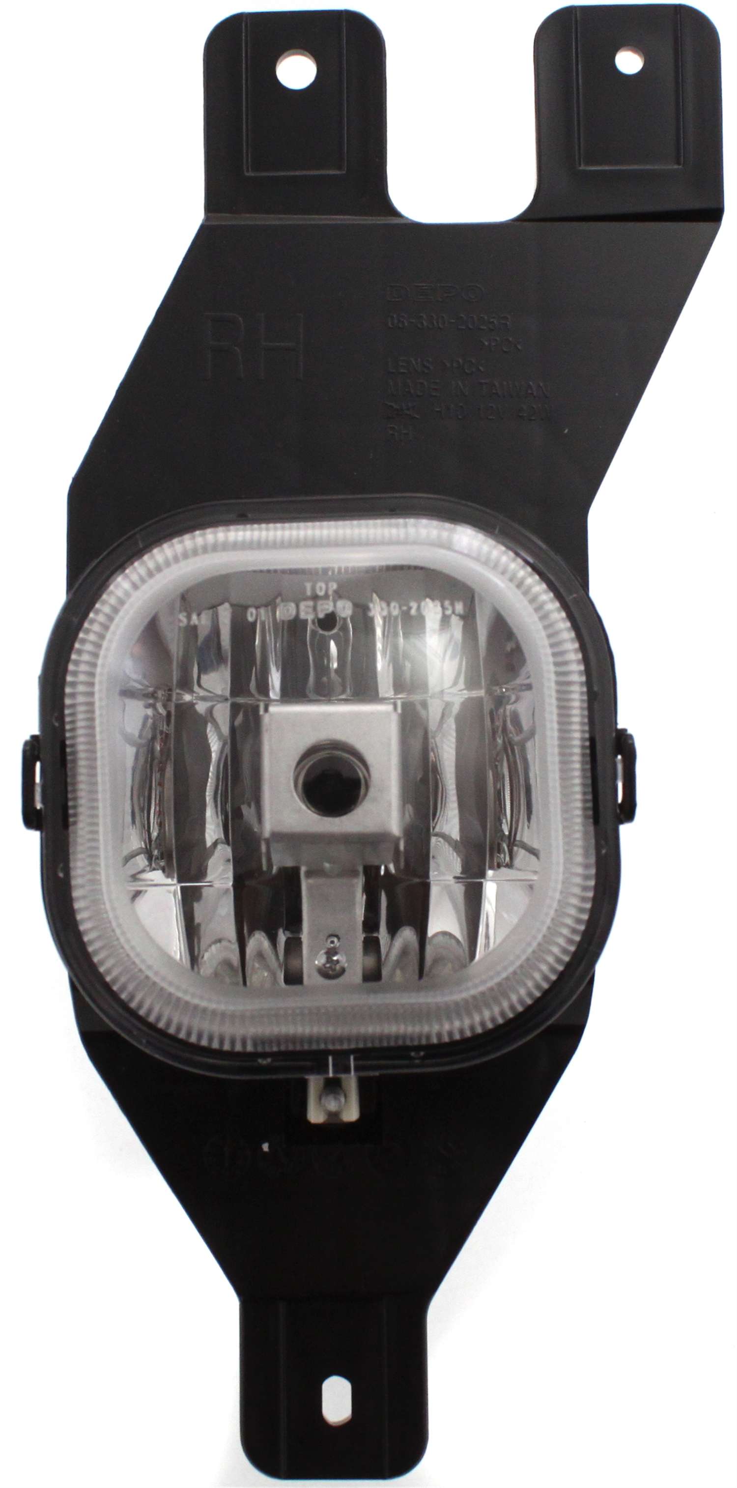 Front Fog Light Assembly for Ford F-Series Super Duty (1999-2004)/Excursion (2001-2004), Right (Passenger), Factory Installed, Replacement - Fits Models F-250, F-350, F-450, F-550.