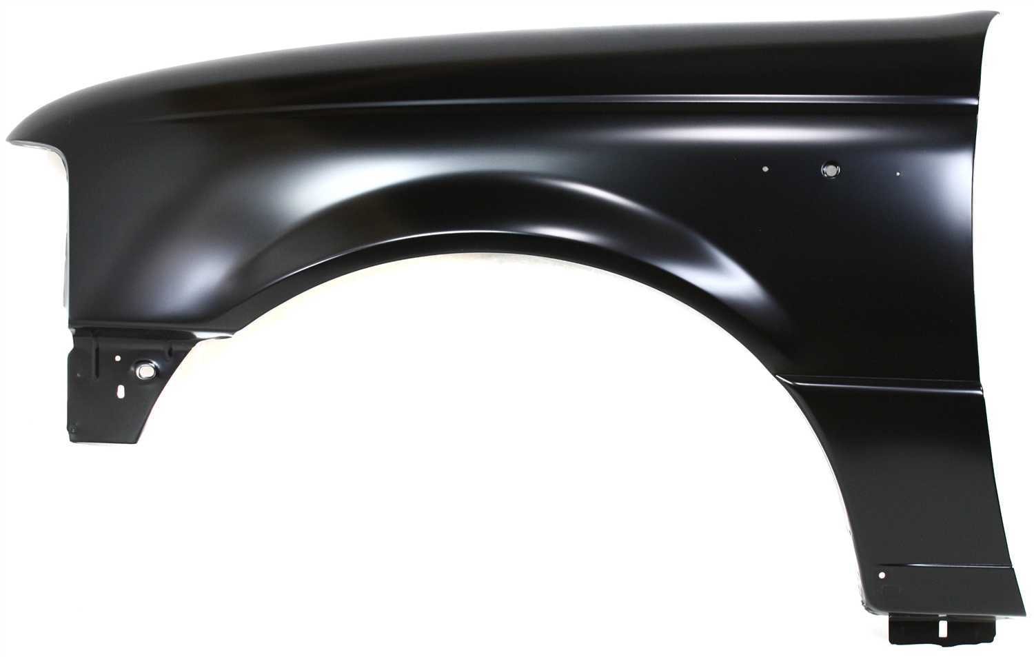 Front Fender for Ford Ranger 2004-2011, Primed (Ready to Paint), Left (Driver), without Wheel Opening Molding Holes, Replacement