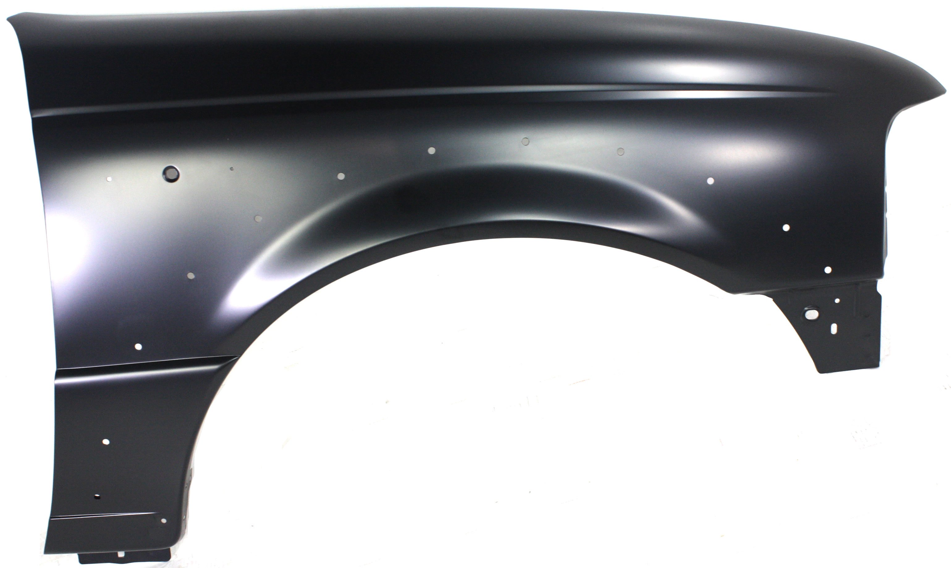 Front Fender for Ford Ranger 2006-2011 Right (Passenger), Primed (Ready to Paint), with Wheel Opening Molding Holes, Replacement