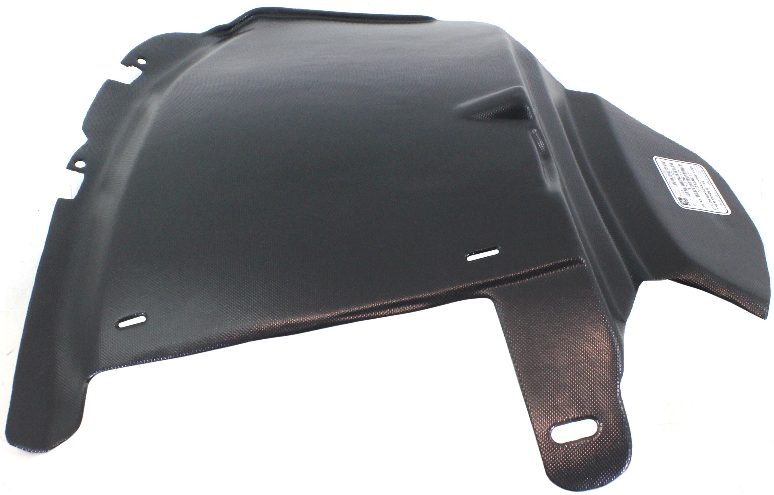 Front Fender Liner for Ford Explorer/Mercury Mountaineer 2002-2005, Left (Driver) Front Section, with Wheel Opening Moldings, Replacement