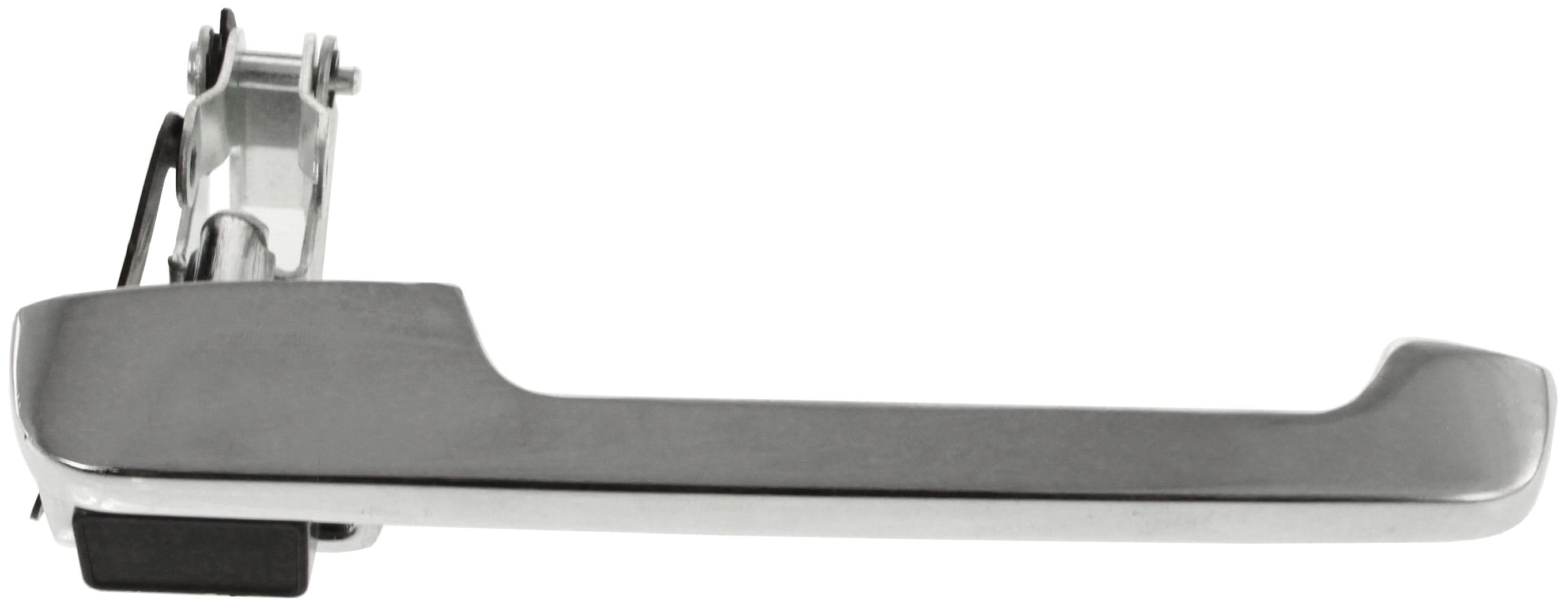 Front Exterior Door Handle in Chrome for Ford F-Series Trucks 1980-1997, Right (Passenger) Side, Replacement