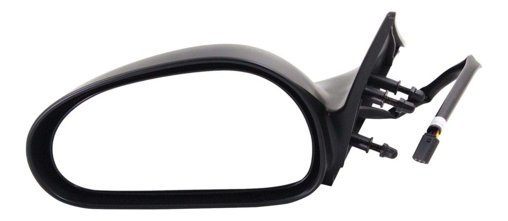 Power Mirror for 1994-1995 Ford Mustang, Left (Driver) Side, Non-Folding, Non-Heated, Paintable, Replacement