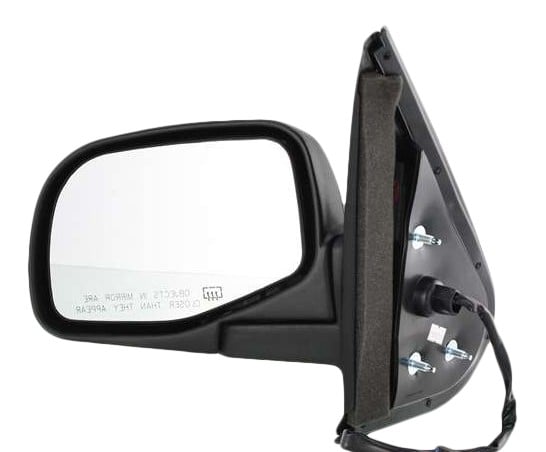 Power Mirror for Ford Explorer 1995-2001, Left (Driver), Manual Folding, Heated, Textured, without Puddle Light, Replacement