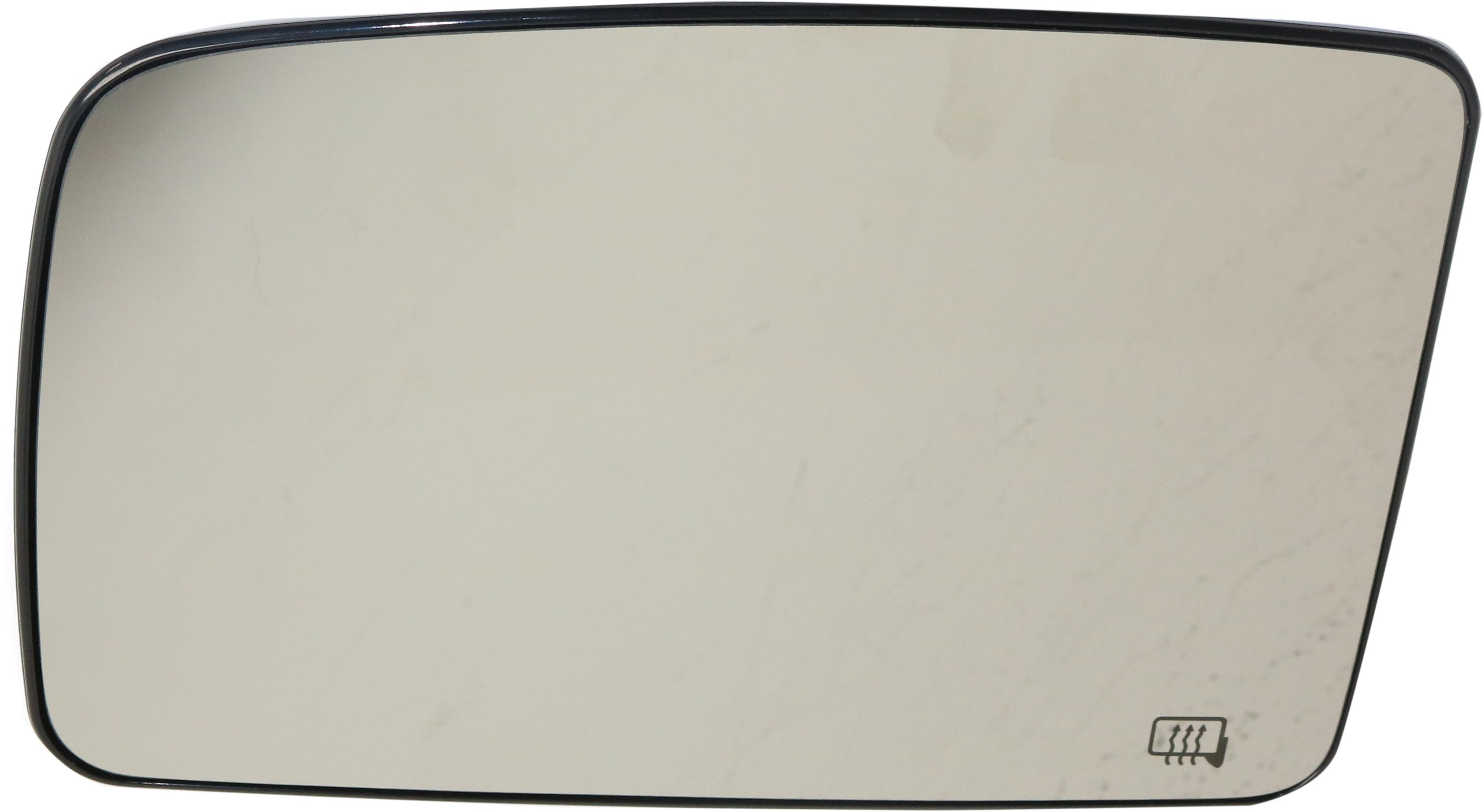Heated Mirror Glass for 2003-2006 Ford Expedition, Lincoln Navigator, Left (Driver), Non-Towing, with Backing Plate, for Vehicles with Convenience Package, Replacement