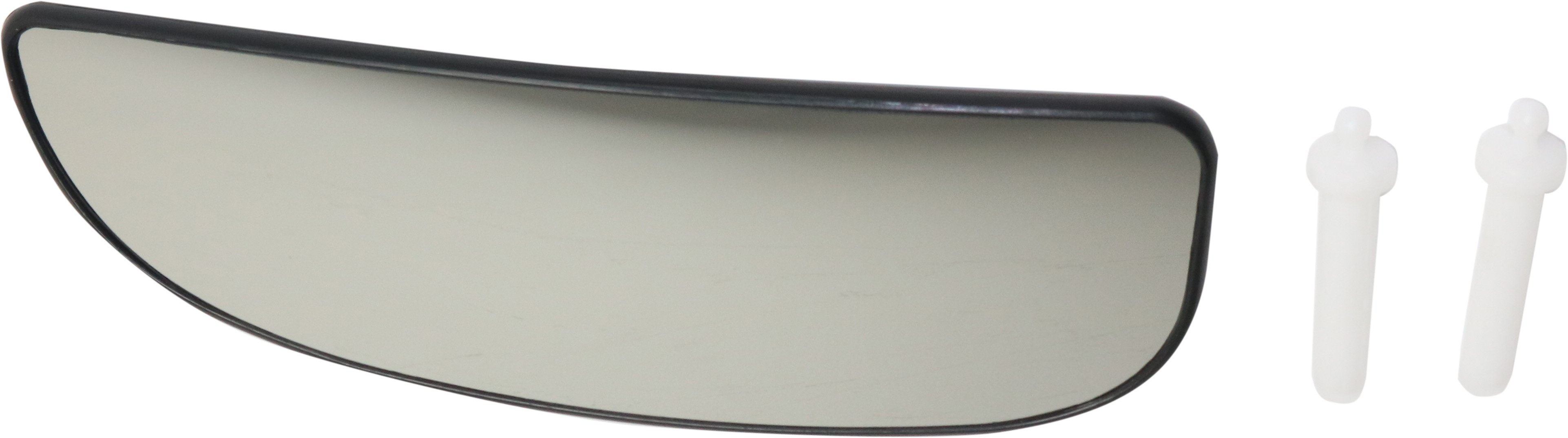 Mirror Glass for Ford F-250/350 Super Duty 1999-2007, Left (Driver) Lower Towing, Non-Heated, with Backing Plate, Replacement