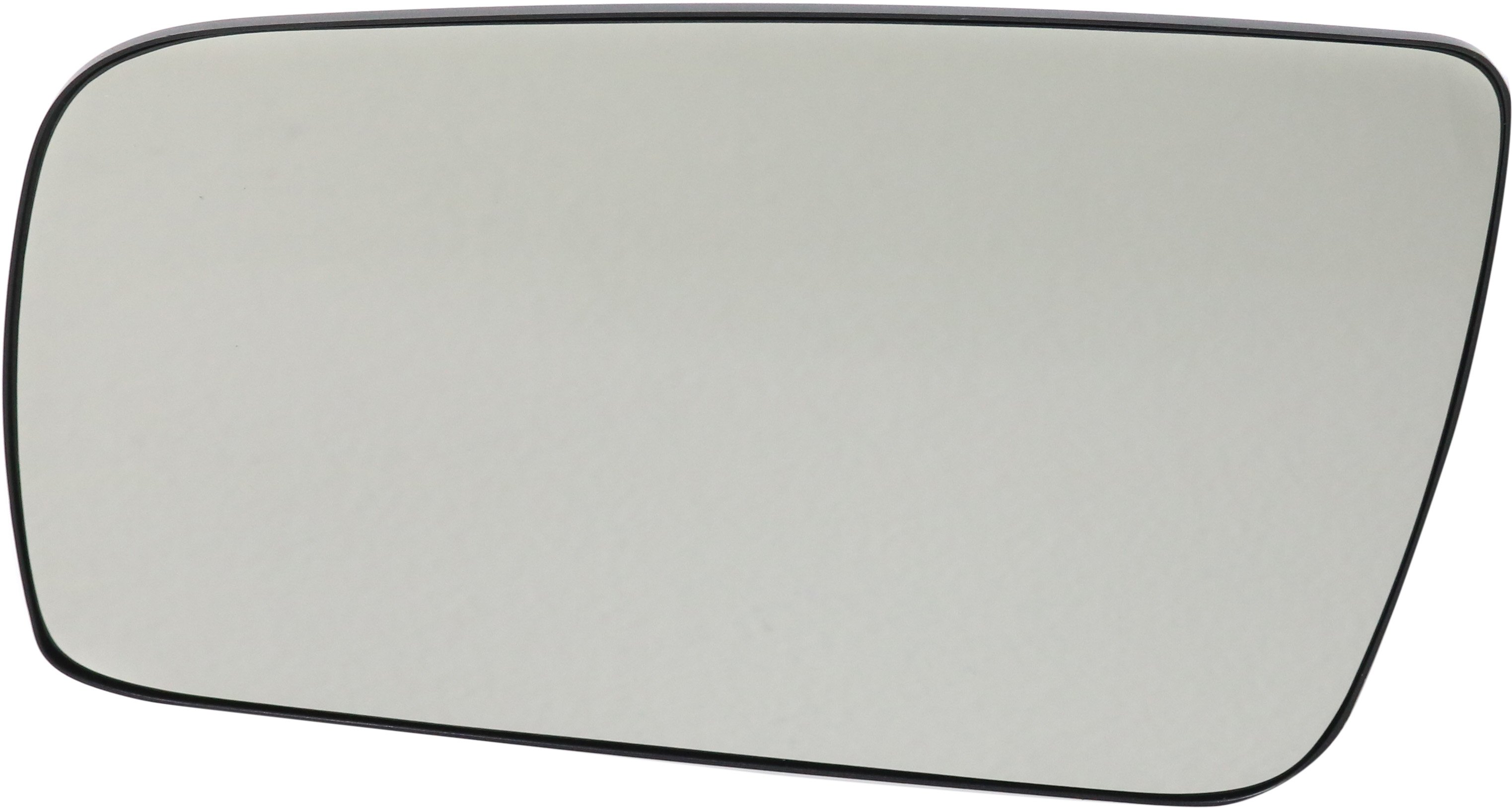 Mirror Glass for Ford Mustang 2005-2009, Left (Driver) Side, Coupe/Convertible, Non-Heated with Backing Plate, Replacement