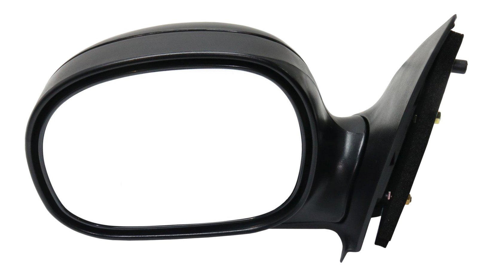 Power Mirror for Ford F-150 1998-2001, Left (Driver), Manual Folding, Non-Heated, Paintable, Contour Style, without Signal Light, Regular/SuperCab, Replacement