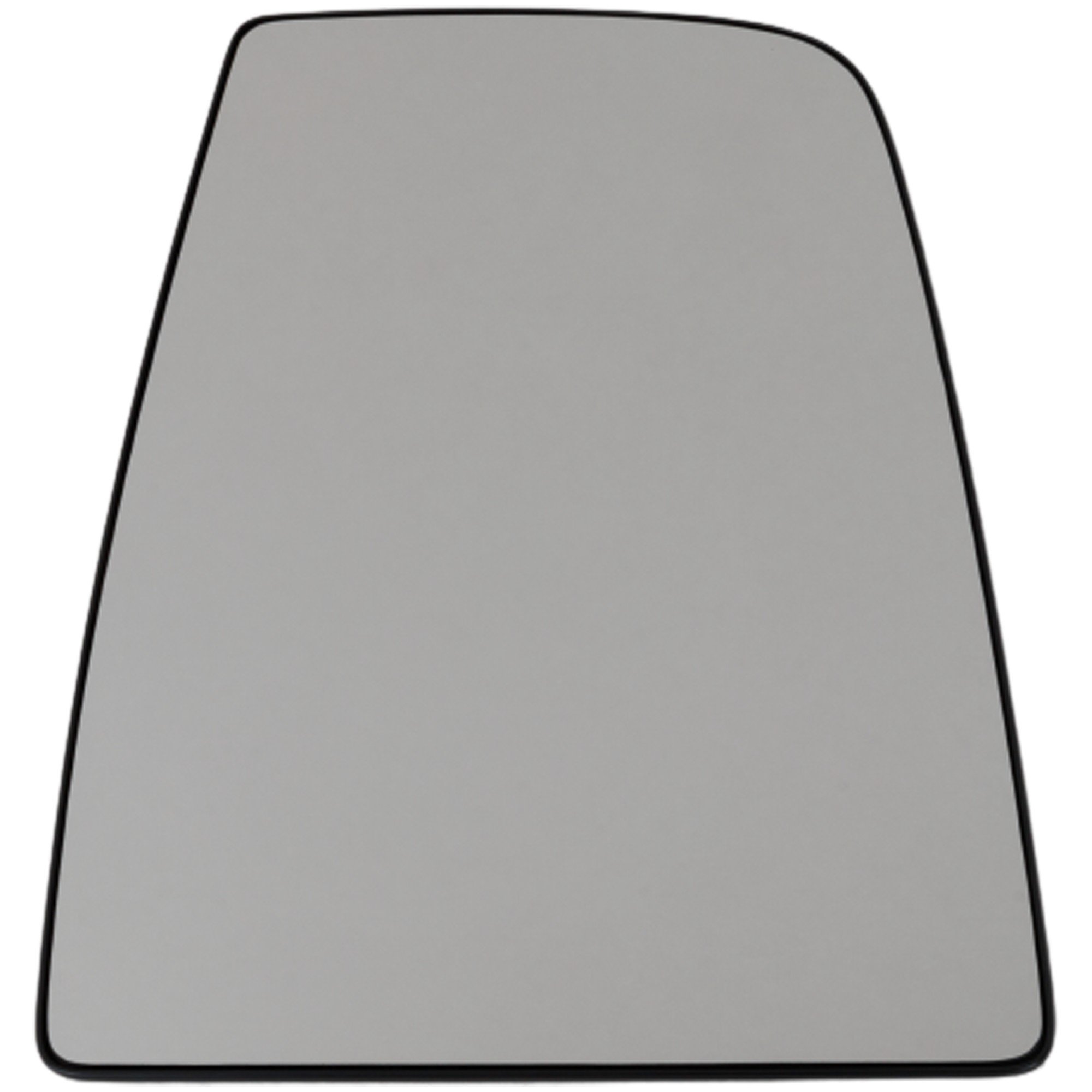 Mirror Glass for Ford Transit 150/250/350 (2015-2022), Right (Passenger), Upper, Non-Heated with Backing Plate, Without Signal Light, Blind Side Detection, All Cab Type, Replacement