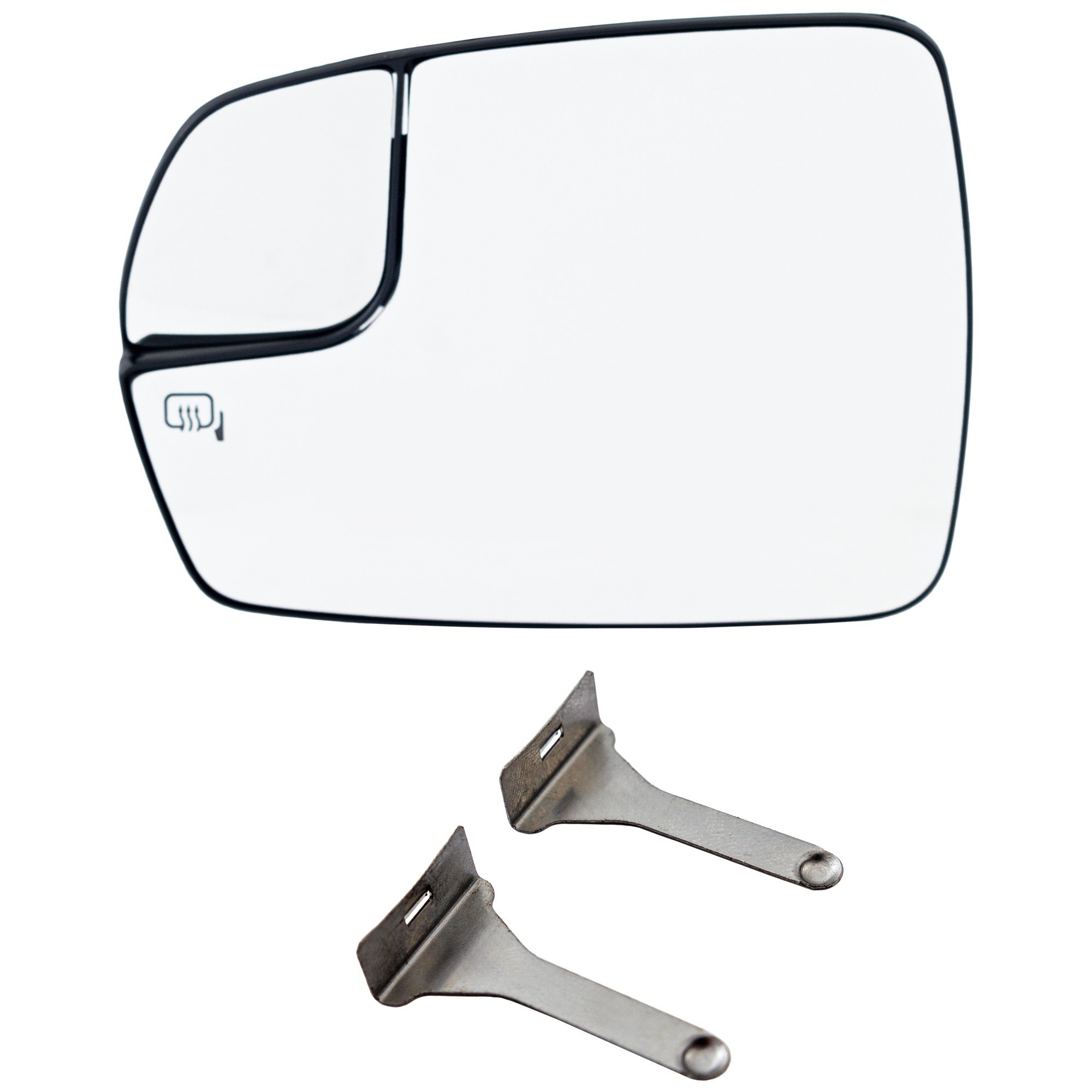 2015 - 2018 Ford Edge Side View Mirror Glass - Left (Driver)