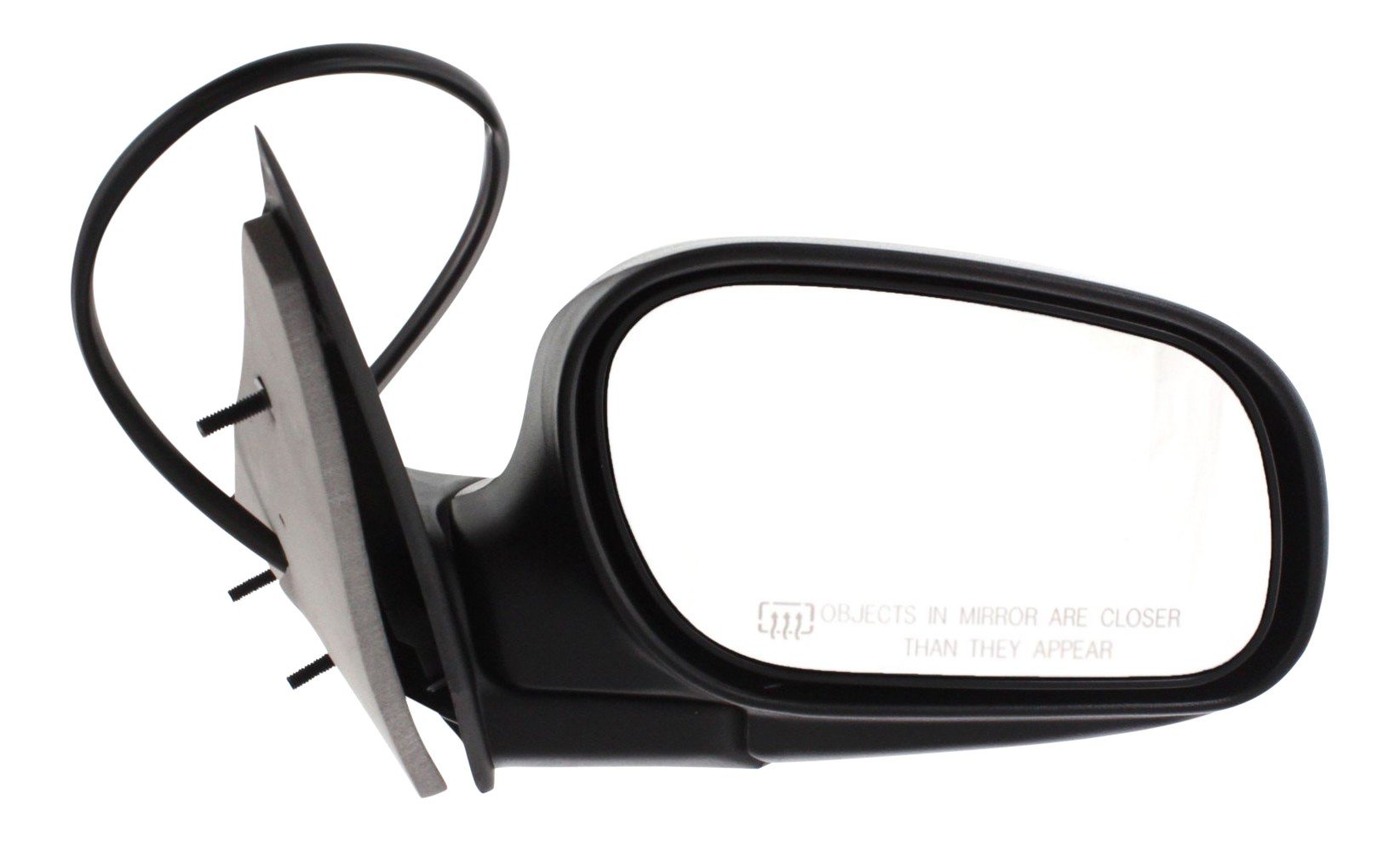 Power Mirror for Ford Crown Victoria (2002-2008) & Mercury Grand Marquis (2003-2008), Right (Passenger), Manual Folding, Heated, Paintable, Replacement
