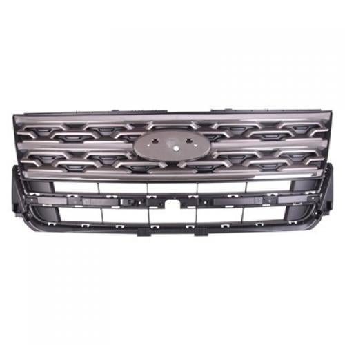 2018 - 2019 Ford Explorer Grille Assembly