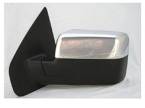 2007 - 2008 Ford F-150 Side View Mirror Assembly / Cover / Glass Replacement - Left (Driver) Side