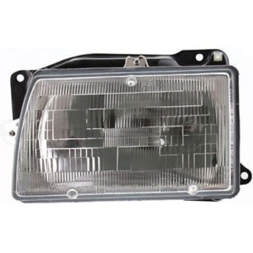 1988 - 1993 Ford Festiva Front Headlight Assembly Replacement Housing / Lens / Cover - Left (Driver) Side