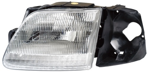 1997 - 1997 Ford F-150 Front Headlight Assembly Replacement Housing / Lens / Cover - Left (Driver) Side