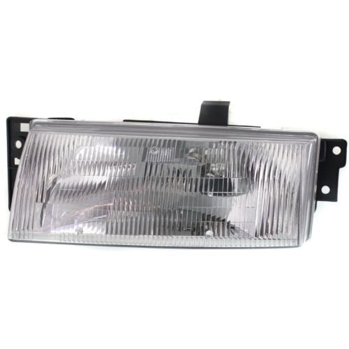 Left (Driver) Headlight Assembly for 1991 - 1996 Mercury Tracer, Front Headlight Assembly Replacement Housing / Lens / Cover, Composite,  F1KY13008B, Replacement