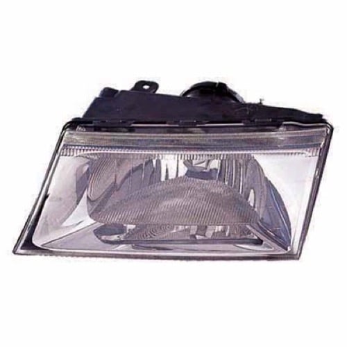 Headlight for Mercury Grand Marquis 2005-2005, Left (Driver), Lens and Housing, Halogen, Chrome Interior - CAPA-Certified, Replacement