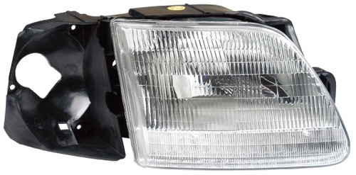 1997 - 1997 Ford F-150 Front Headlight Assembly Replacement Housing / Lens / Cover - Right (Passenger) Side
