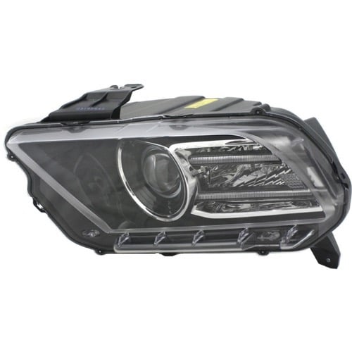 2013 - 2014 Ford Mustang Front Headlight Assembly Replacement Housing / Lens / Cover - Left (Driver) Side
