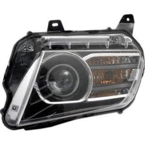 2013 - 2014 Ford Mustang Front Headlight Assembly Replacement Housing / Lens / Cover - Right (Passenger) Side