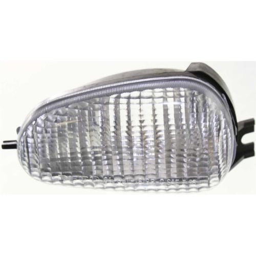 Front Right (Passenger) Turn Signal Light for 1996 - 1999 Mercury Sable, Side of Headlight, Light Assembly Replacement / Lens Cover,  F8DZ13368AA, Replacement