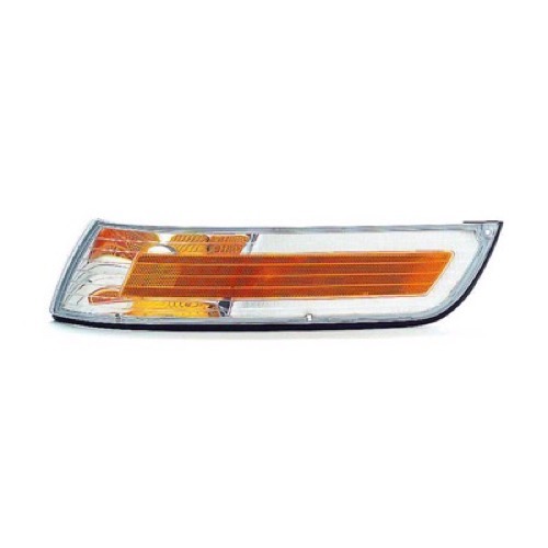 Front Left (Driver) Side Marker Light Assembly for 1995 - 1997 Mercury Grand Marquis, without Cornering Light, OEM F5MY15A201B Replacement