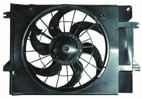 Radiator Cooling Fan Assembly for 1999-2002 Mercury Villager, includes Motor, Blade, Shroud;  XF5Z8C607AA Replacement