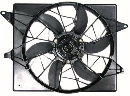 Radiator Cooling Fan Assembly for 1994 - 1997 Ford Thunderbird, 4.6L V8 Engine,  F4SZ8C607D, Replacement