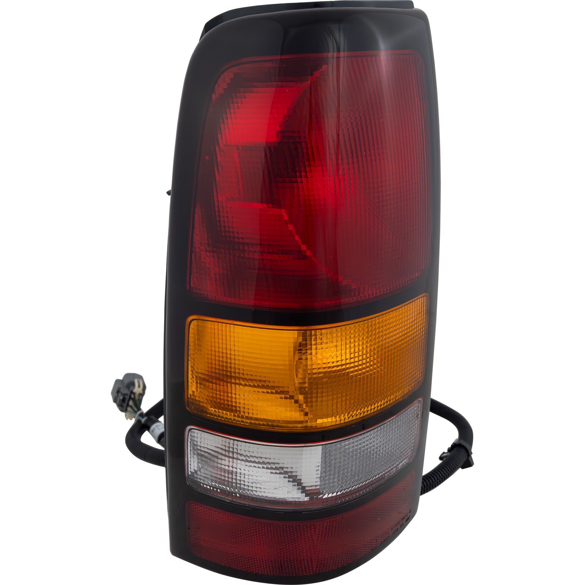 Tail Light Assembly for GMC Sierra 2004-2007, Left (Driver), Fleetside, Includes 2007 Classic, Replacement