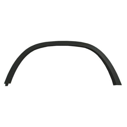 Front Wheel Opening Molding Assembly for 2017-2022 Chevrolet TRAX, Left (Driver), Textured Black, CAPA-Certified, Replacement