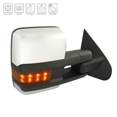 2015 - 2016 Chevrolet (Chevy) Silverado 1500 Side View Mirror - Right (Passenger)