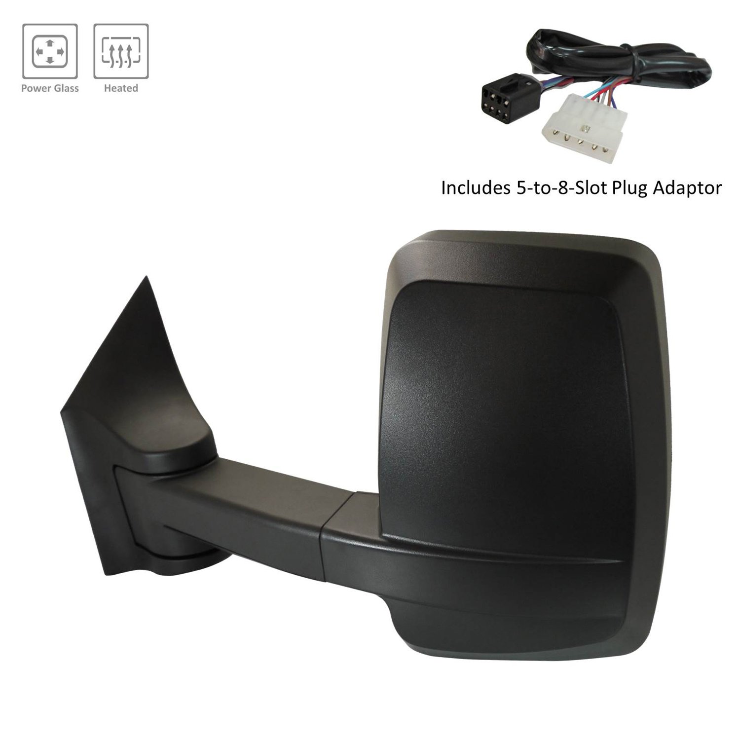 2003 - 2018 Chevrolet (Chevy) Express 3500 Side View Mirror - Right (Passenger)