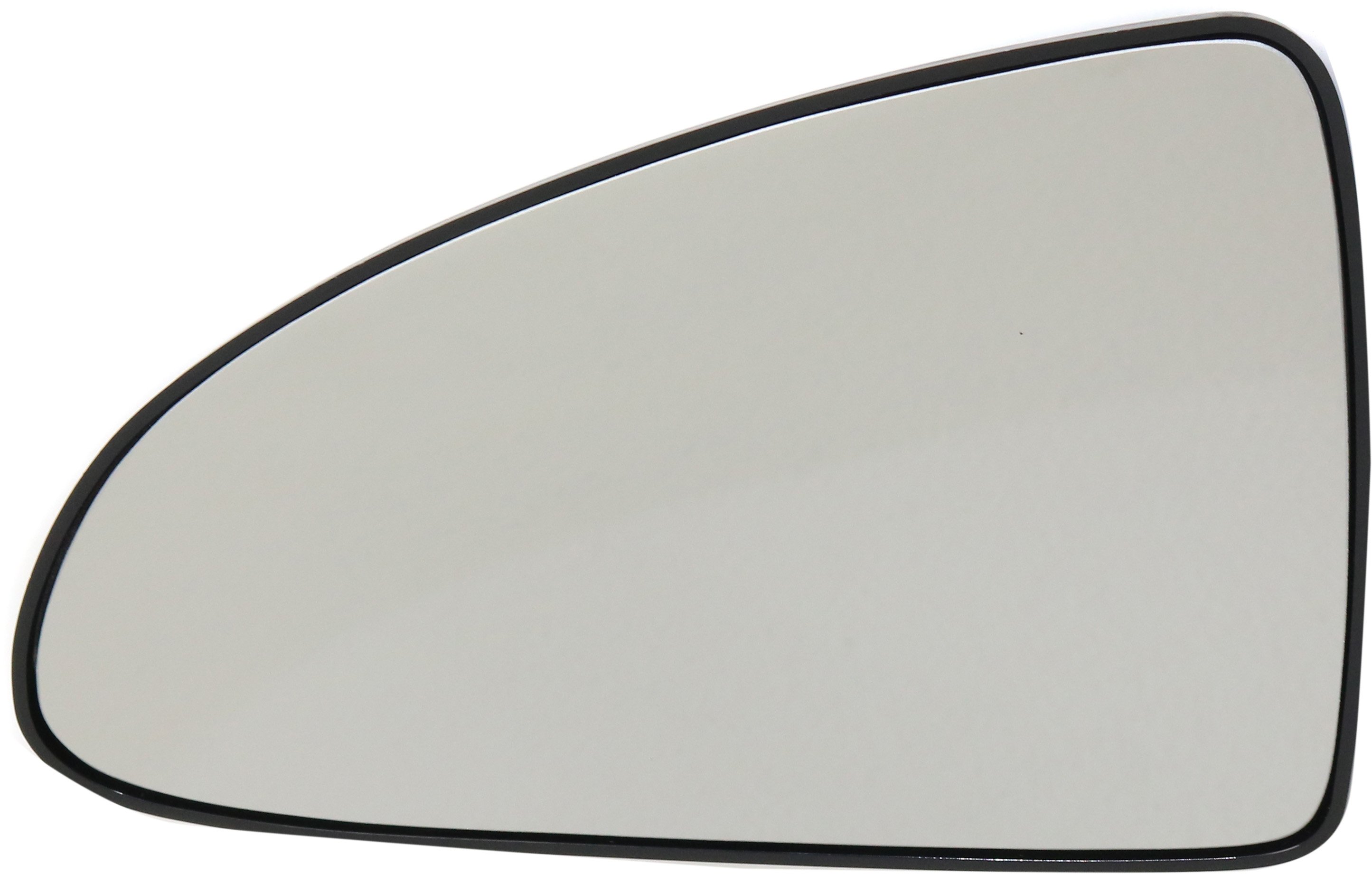 Mirror Glass for Chevrolet Malibu 2004-2008, Pontiac G6 2005-2010, Left (Driver), Non-Heated, Suitable for Base/LS Models 2004-2008/SS Model 2006-2007, Includes 2008 Classic, with Backing Plate, Replacement
