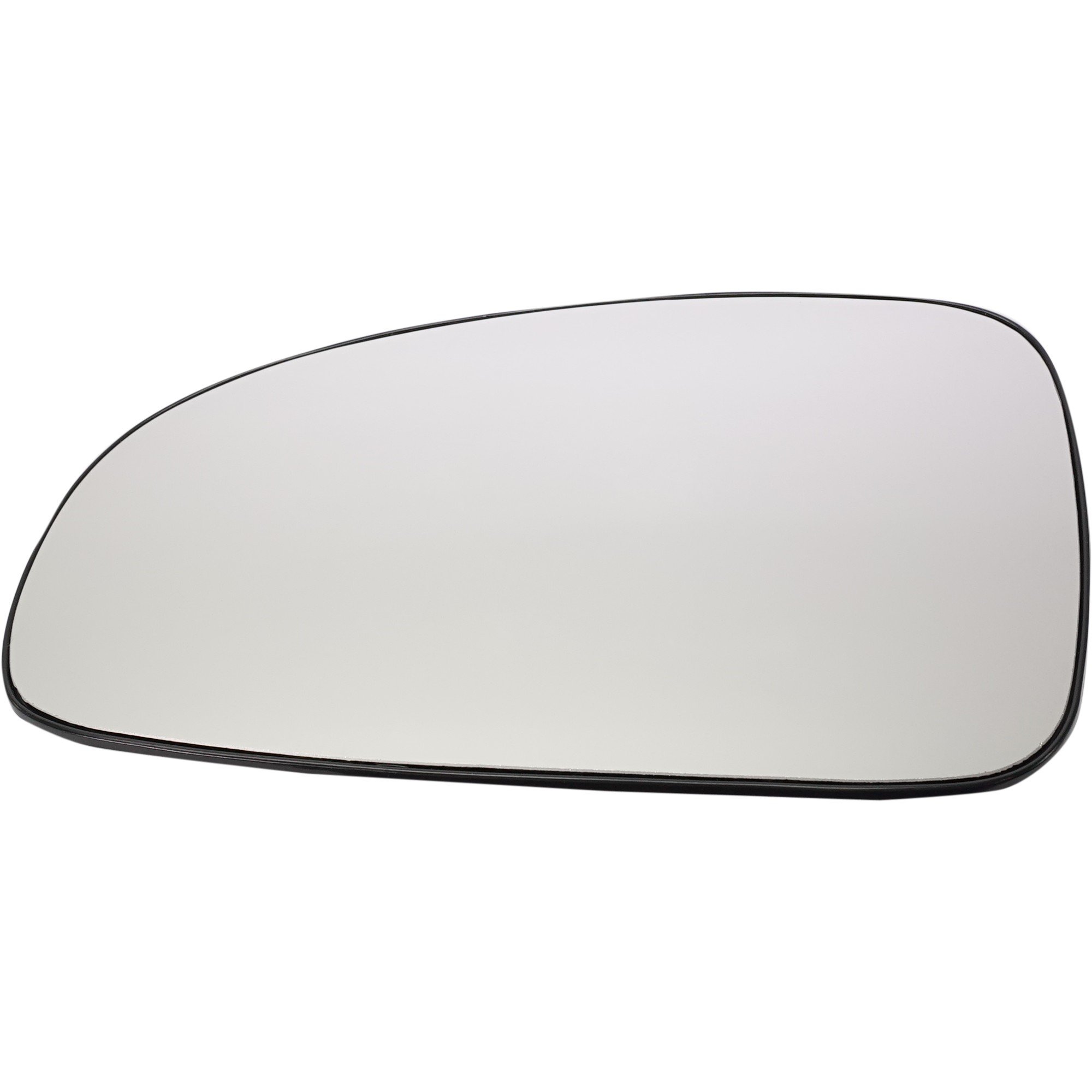 Mirror Glass for Chevrolet Aveo 2004-2008/Aveo5 2009-2011, Left (Driver), Non-Heated, with Backing Plate, Replacement