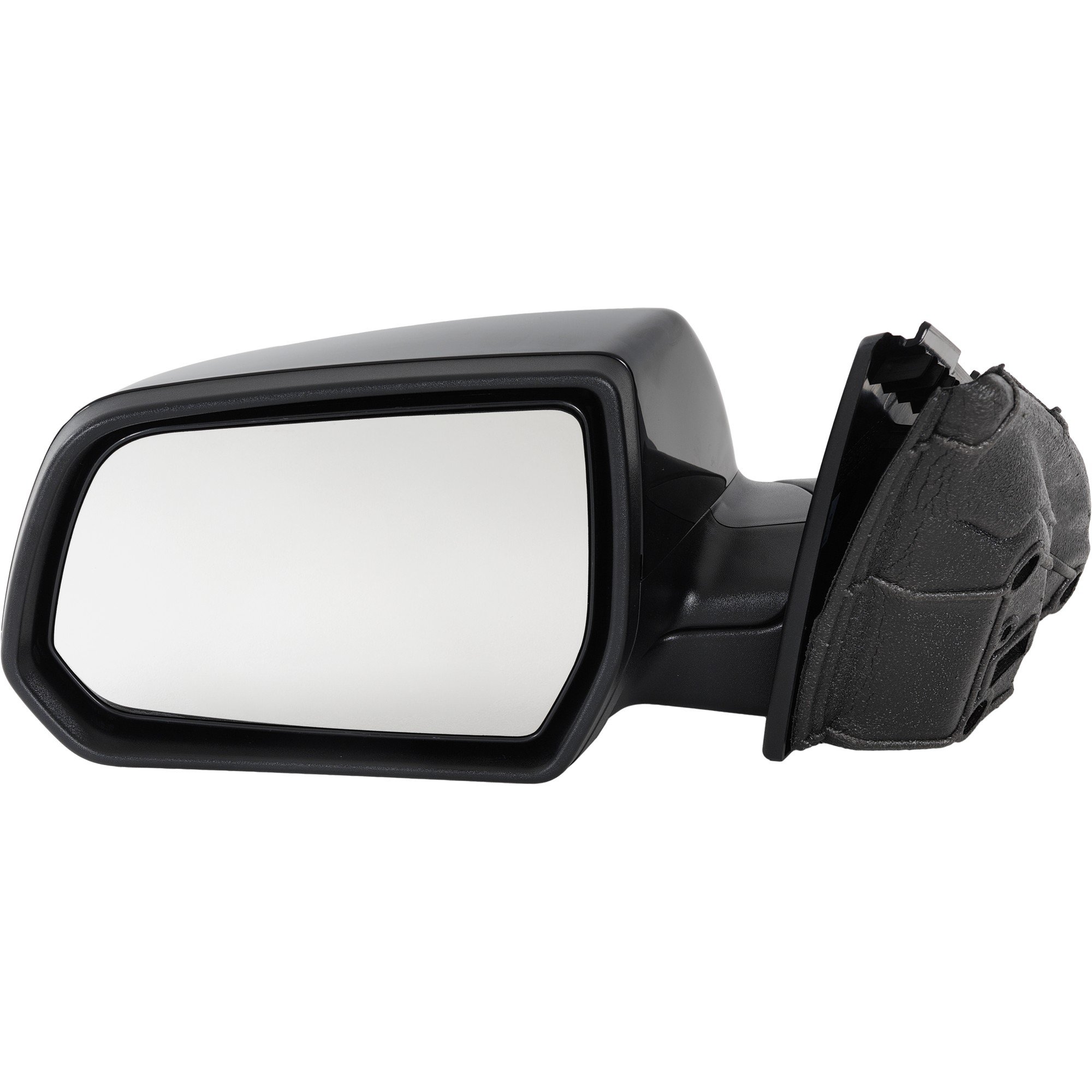 Power Mirror for GMC Acadia 2017-2019, Left (Driver), Manual Folding, Heated, Paintable, without Auto Dimming, Blind Spot Detection, Memory, and Signal Light, Replacement
