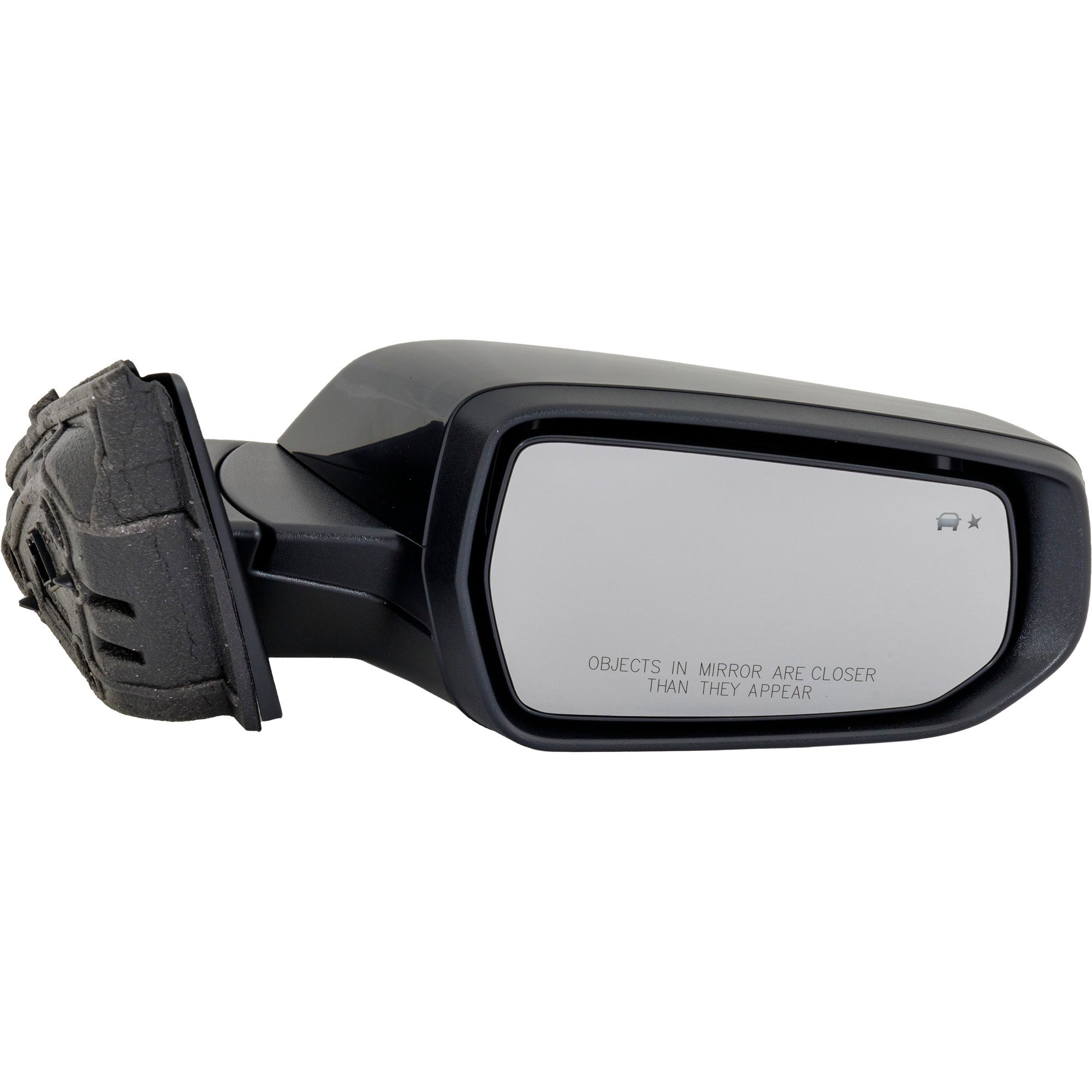 Right (Passenger) Mirror for Chevrolet Malibu Premier Model 2016-2018, Power, Manual Folding, Heated, Paintable, In-Housing Signal Light, Memory, Blind Spot Detection in Glass, Lane Change Assist, Auto-Dimming, Replacement