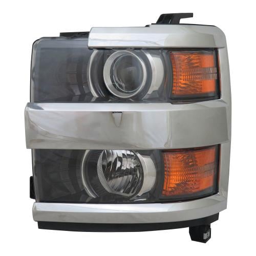 2015 - 2019 Chevrolet (Chevy) Silverado 3500 Hd Headlight Assembly - Left (Driver)