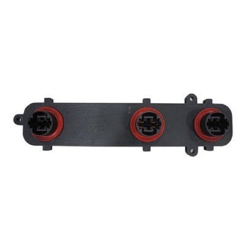 Tail Lamp Bulbholder for 2002 - 2009 GMC Envoy, Right (Passenger) Side Tail Light Socket Replacement, With Circuit Board,  16532716