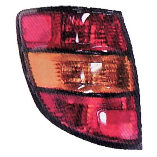 2003 - 2008 Pontiac Vibe Rear Tail Light Assembly Replacement Housing / Lens / Cover - Right (Passenger) Side