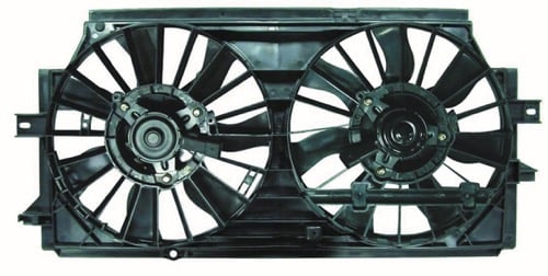 Radiator Cooling Fan Assembly for 2000-2001 Buick Century, Dual Fan Assembly, Replacement, GM3115116