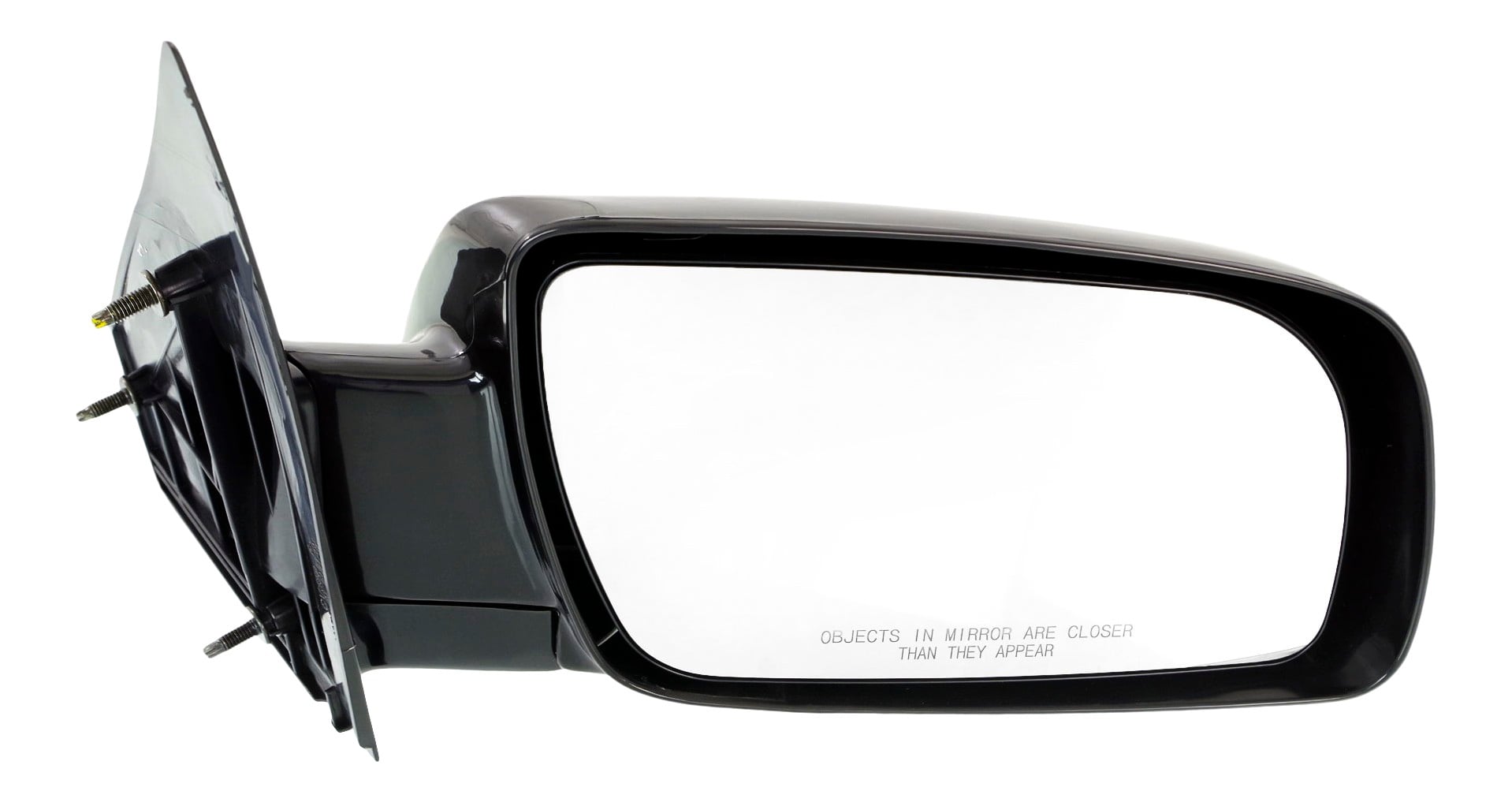 Manual Adjustable and Folding Mirror for Chevrolet Astro 1988-2005, Right (Passenger) Side, Non-Heated, Paintable, Below Eyeline, Replacement